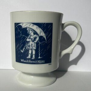 Vintage Morton Salt Girl Mug